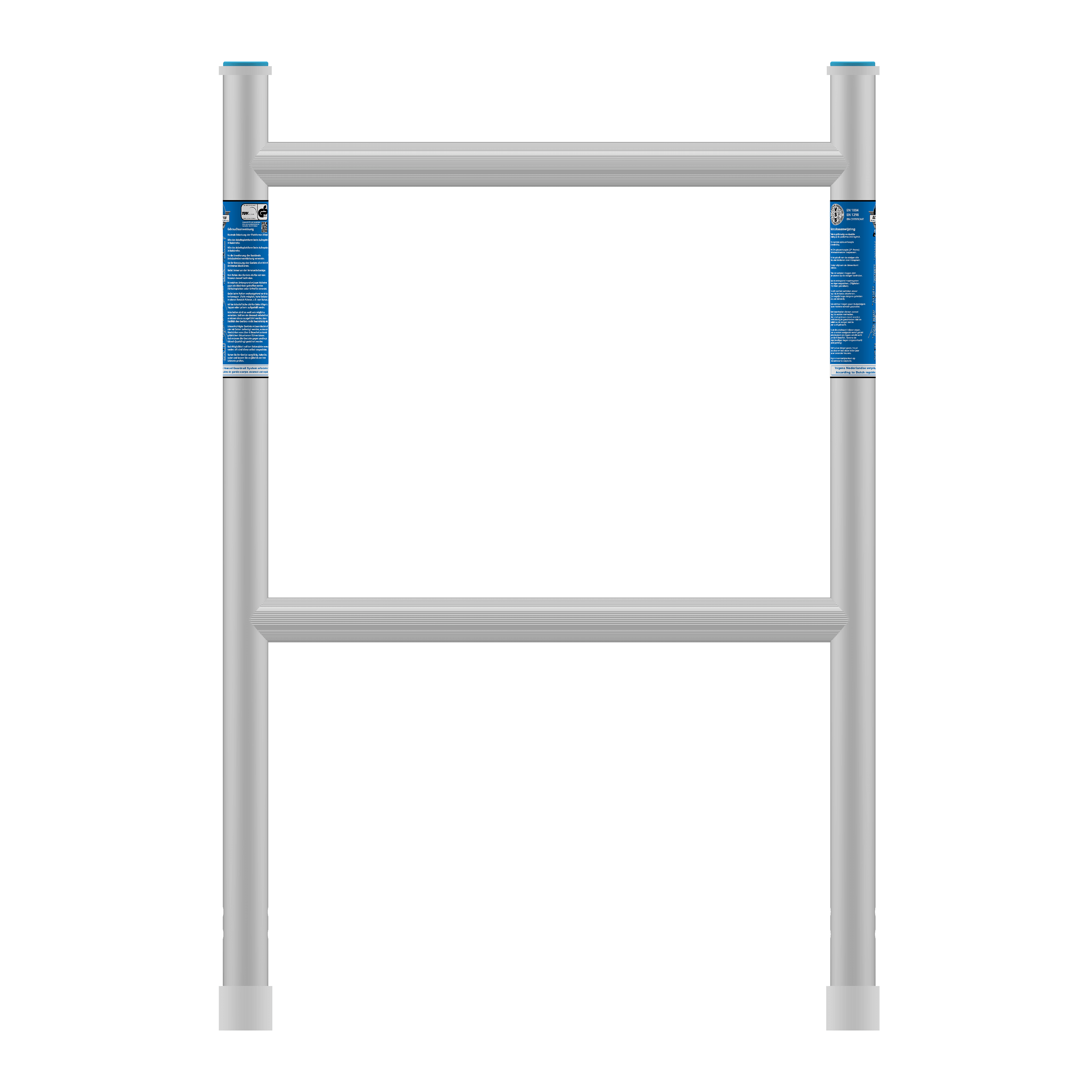 Alumexx Leuningframe - 2-sports - 75cm Breed